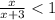 \frac{x}{x+3}