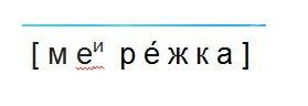 Українська мова фонетична транскрипція слів мережка