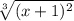 \sqrt[3]{(x+1)^2}