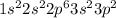 1 {s}^{2} 2 {s}^{2} 2 {p}^{6} 3 {s}^{2} 3 {p}^{2}