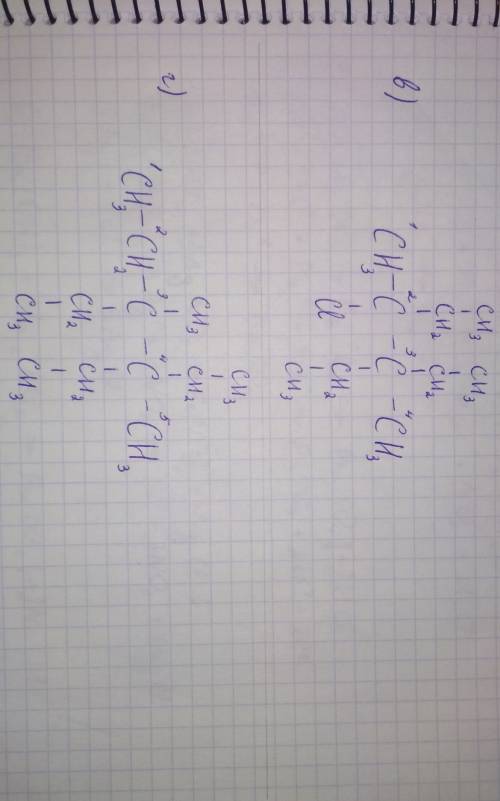 Написать структурные формулы алкенов: 1) 2,2-дибромпентен 2) 3,3,4,4,-тетрометилгептен 3) 2-хлор, 2,