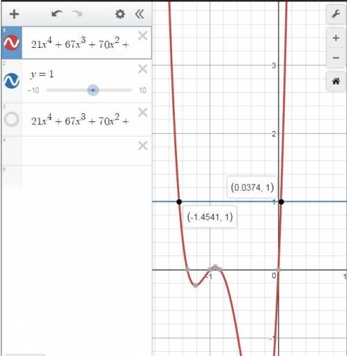 Решите ! 30 ! (6x+7x²)(3x+4)(x+1)=1