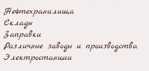 Какие промышленные и хозяйственные объекты являются взрывоопасными