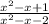 \frac{x^2-x+1}{x^2-x-2}