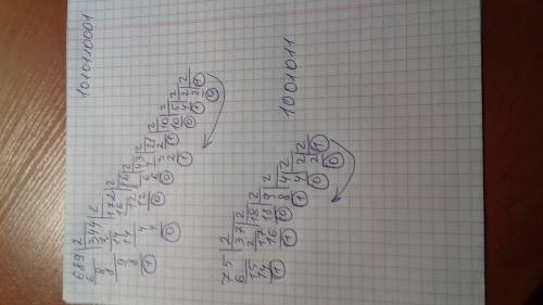 Число 689 перевести из 10 в 2 систему числения число 75 перевести из 10 в 2 систему числения