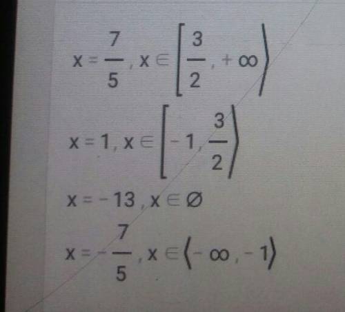 |x+3|-3=3 |7х-4|=|2х+1| |2х-3|+3|х+1|=7