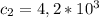 c_{2}=4,2 * 10^{3}