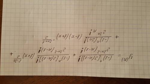 Найти формулу n-ой производной функции. вот сама функция y=(1-x)/(sqrt(1+x))