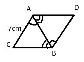Утреугольников авс и авdугол сав=углу dва, угол сва=углу dab. найдите вd, если ас=7 см
