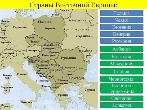 Центрально-восточная европа сообщение