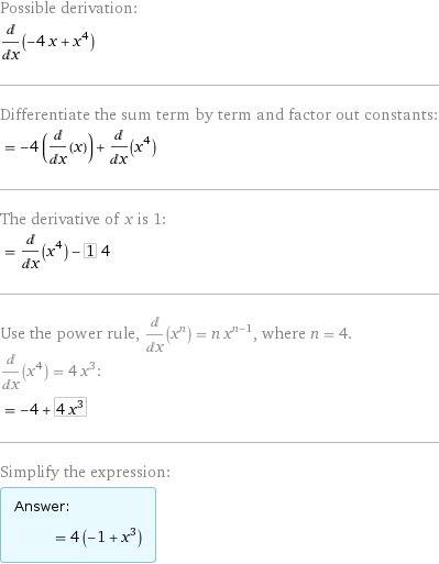 F(x)=x⁴-4x исследовать функцию и график построить. кто шарит?