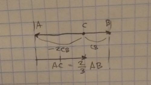 На прямой отмечены три точки а,в,с так,что вектор са равен -2 вектора св. тогда вектор ас равен: * 1