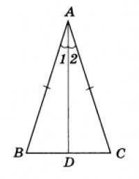 Сформулируйте определение равнобедренного треугольникам. назовите элементы равнобедренного треугольн