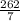 \frac{262}{7}