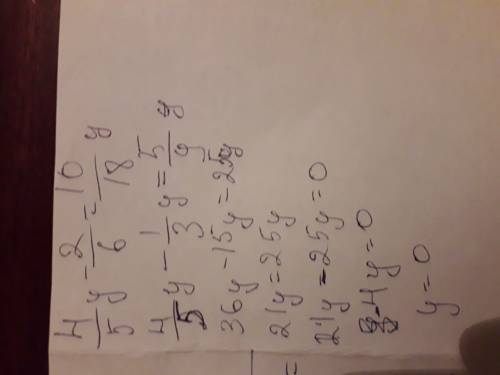 Решите уравнения 1)6,8x-8=9,6-2x. 2)4x+14=2x+11. 3)14x-(6+4x)=2x+18. 4)13-(2x-5)=x-3. 5)4/5y-2/6=10/