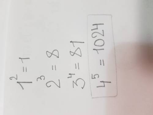 Какое число пропущено в последовательности 1,8,81, почему? 1) 625; 2) 1000; 3) 64; 4) 1024