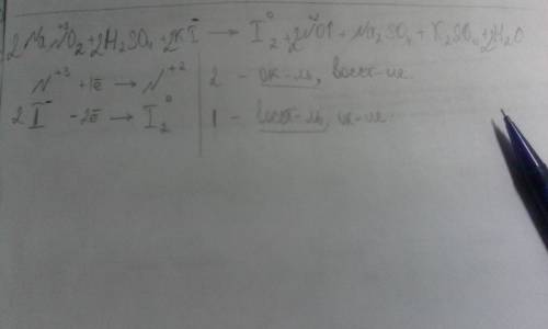 Na2so4 + k2so4 + i2 + no + h2o методом электронного . указать окислитель и восстановитель.