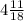 4\frac{11}{18}