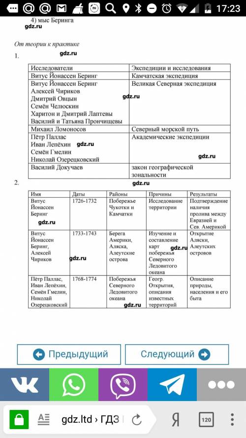 Решите по 8 класс 8 параграф автор е. м. домогацкий, н. и. алексеевский​