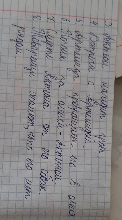 1. составить простой план любого произведения изученного на уроках 2. передайте кратко основное сод