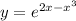 y = {e}^{2x - {x}^{3} }