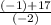 \frac{(-1) + 17}{(-2)}