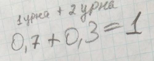 В1 урне -11 белых и 26 чёрных шаров, во 2 урне- 24 белых и 10 чёрных . из каждой урны вынимается по