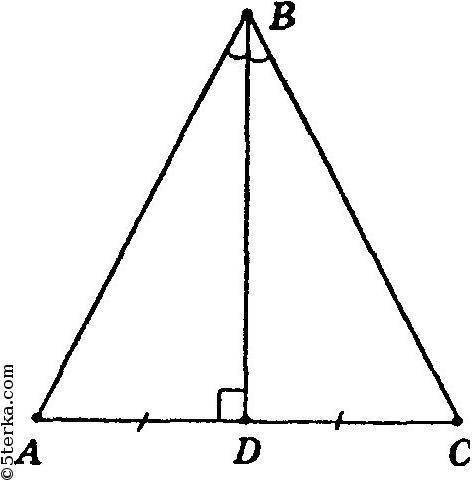 Докажите что треугольник abc равнобедренной если у него медиана bdявляется высотой ​