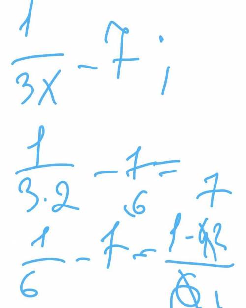 Выражение и найдите его значение при х=2. 2 1/3х-3(2-1/18)