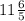 11 \frac{6}{5}