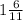 1\frac{6}{11}