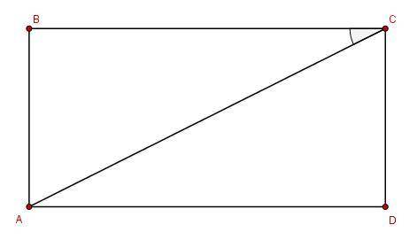 Диагональ прямоугольника равна 18 см и составляет с одной из его сторон угол равный 60 градусов найд