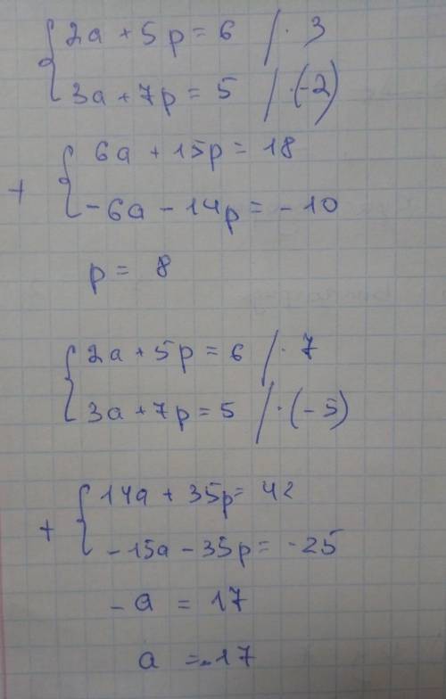 реши систему уравнений методом подстановки: {x−2y=−12; 7x−12y=7 реши систему уравнений сложения. {