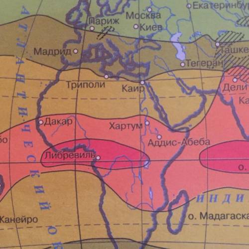 20описание климатических поясов (типов климатов) и природных зон африки, используя планы описания