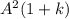 A^2(1+k)