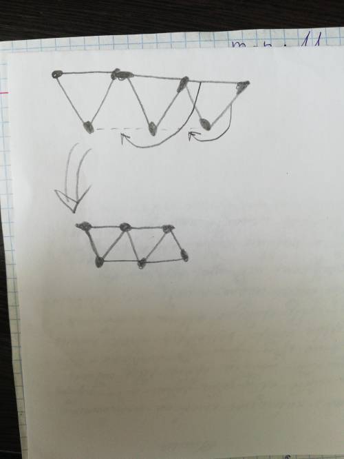 из 9 спичек сделал три треугольника Как получить 5 треугольников сдвинуть только три спички​