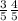 \frac{3}{5} \frac{4}{5}