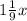 1\frac{1}{9}x