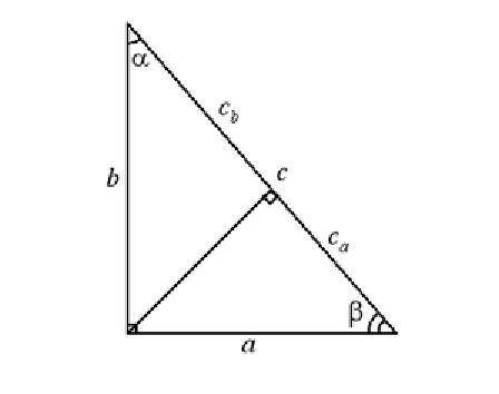 Из прямого угла треугольника на гипотенузу проведена высота которая делит гипотенузу на отрезки длин