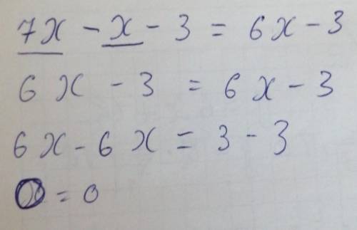 Розв’язати ривняння 1) 7х – (х + 3) = 3 (2х – 1)