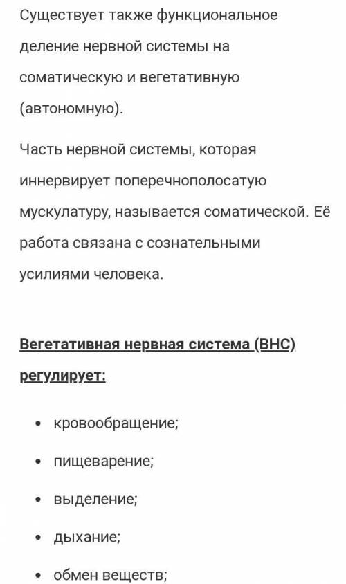 Тема нервная система 1. Строение. 2. значение. 3 Функции.