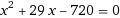 1)2х² + 2х+3=0 2)х(х – 45) = 0 3)(х + 45)(х – 16) = 0 , 6) x2 – 51x = 0