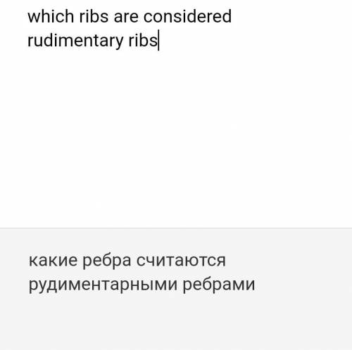 Which ribs are considered rudimentary ribs​