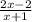 \frac{2x-2}{x+1}