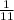 \frac{1}{11}