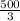 \frac{500}{3}