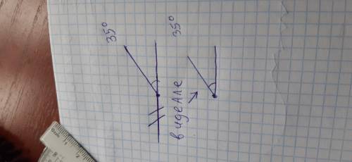 Построить углы:А) 35°В) 145°С) 88°Д)73°Е) 106°​