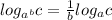 log_{a^b}{c}=\frac{1}{b} log_ac