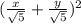 (\frac{x}{\sqrt{5} }+\frac{y}{\sqrt{5} })^2