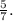 \frac{5}{7}.